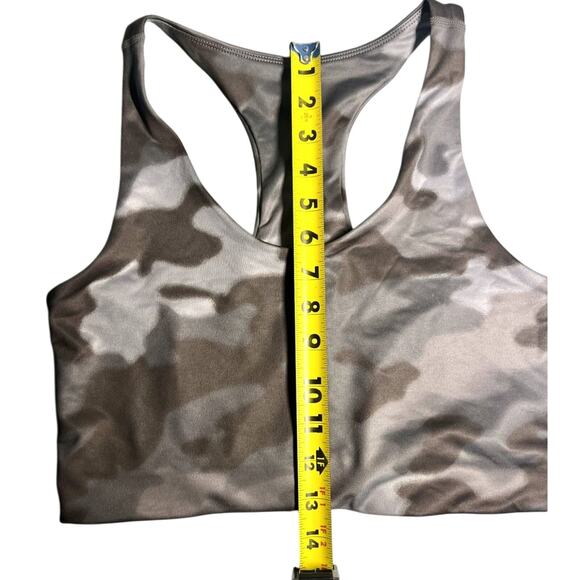 Zella Medium Sports Bra Grey Camo Medium Activewear Gym Gear - Picture 5 of 5